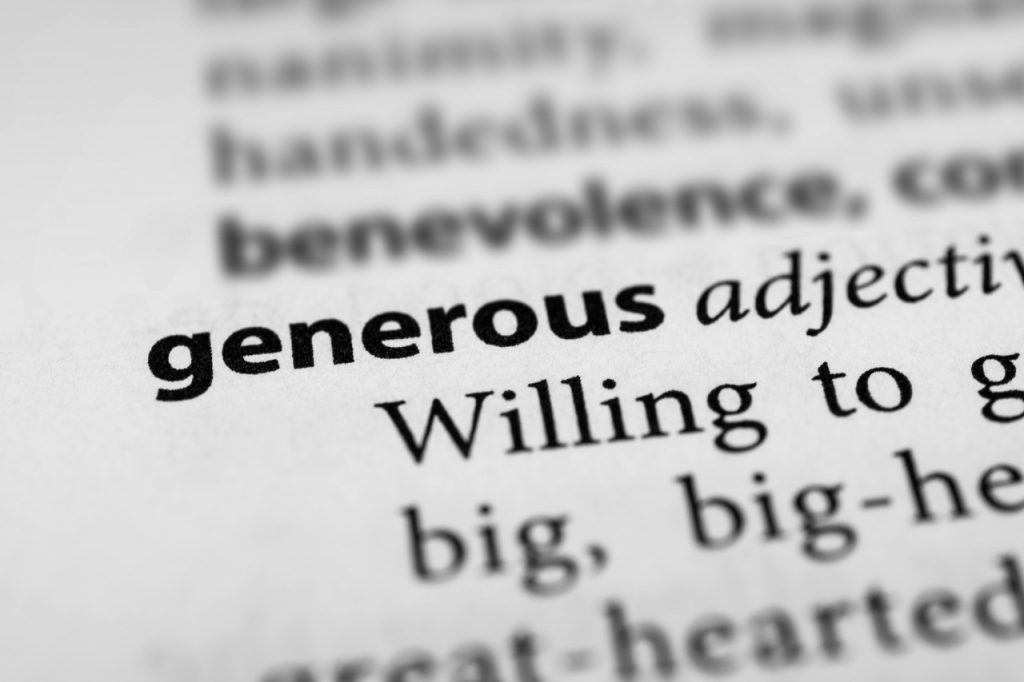 「寛大な」の意味を持つ英語「tolerant」と「generous」の違い！例文を交えて解説