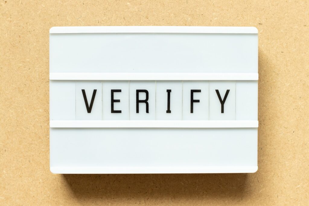Verifyの意味と使い方