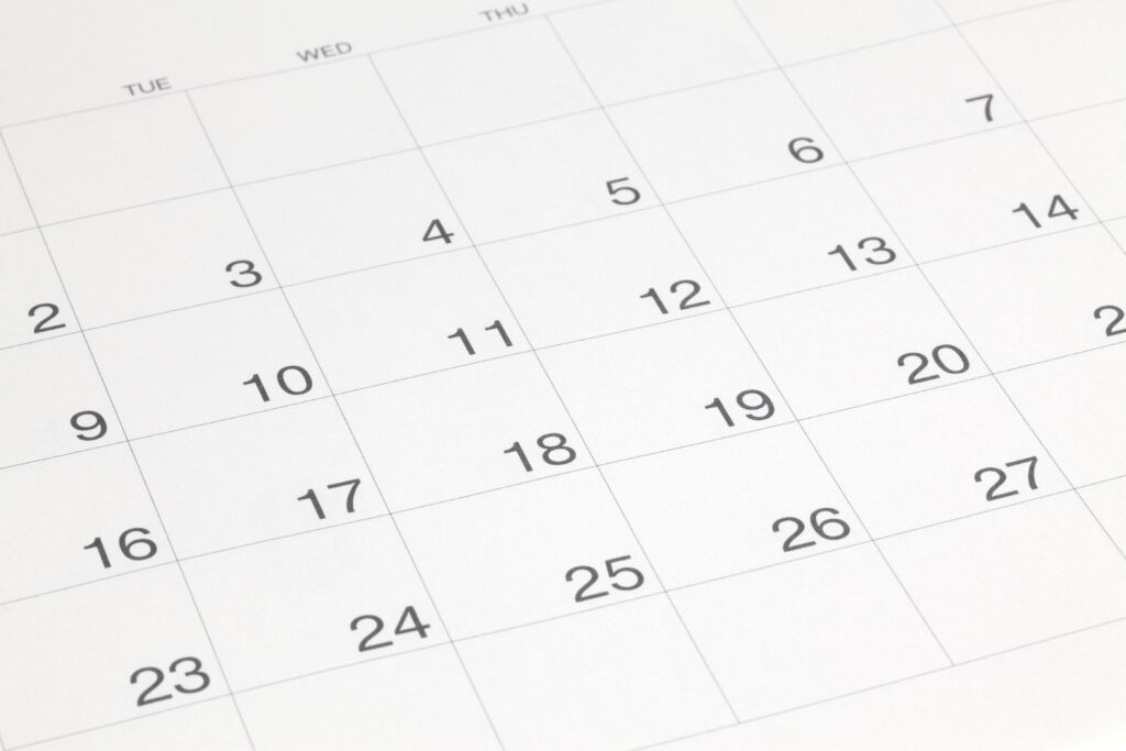 「月」と「曜日」を英語で正しく使うためのコツ