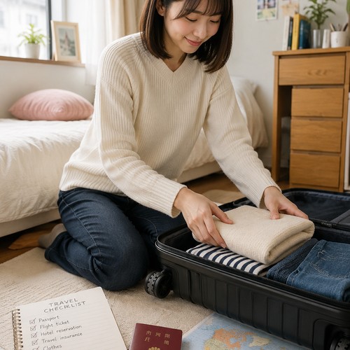 はじめて留学準備をする学生